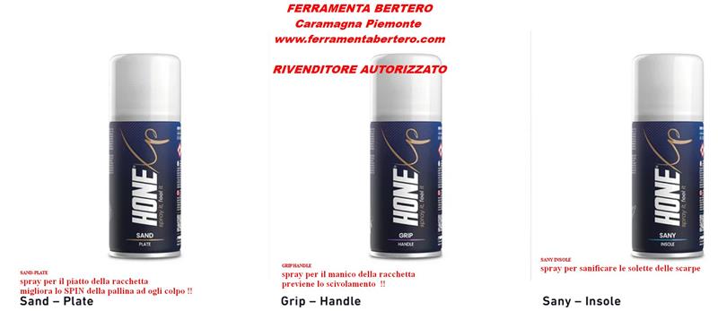 HONE XP spray accessori per padel e tennis sport